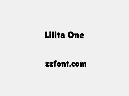 Lilita One