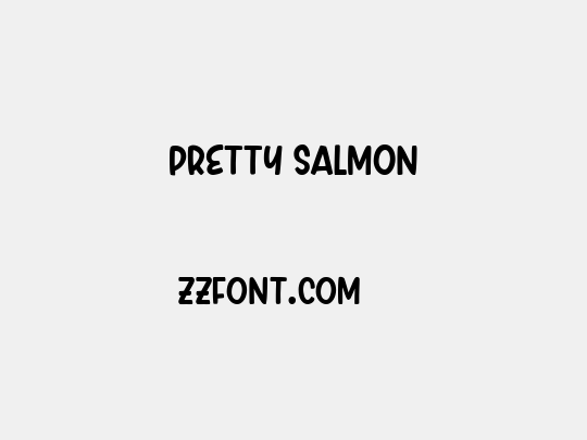 Pretty Salmon
