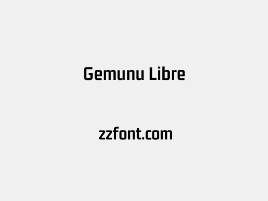 Gemunu Libre