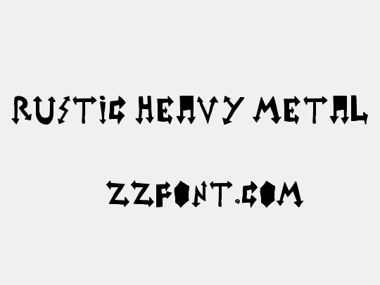 rustic heavy metal