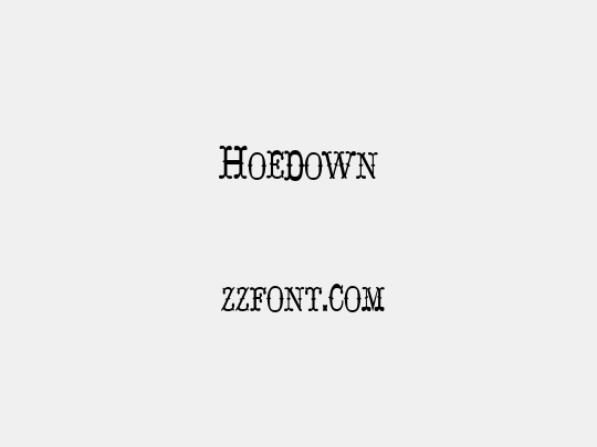 Hoedown