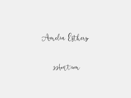 Amelia Esthery