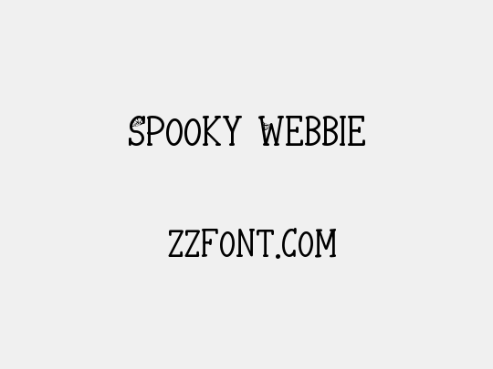 Spooky Webbie