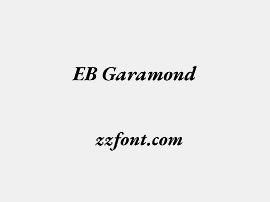 EB Garamond