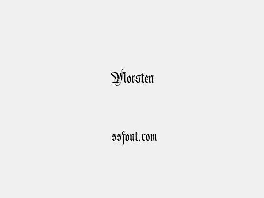 Morsten