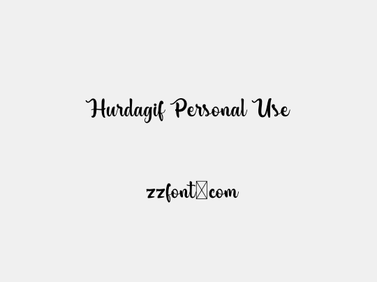 Hurdagif Personal Use