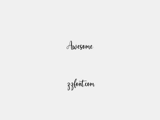 Awesome