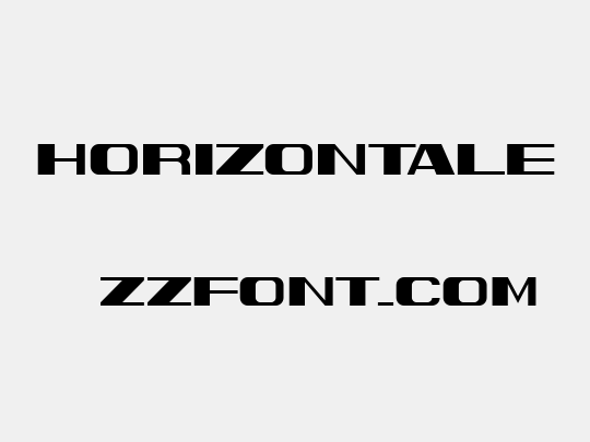 Horizontale