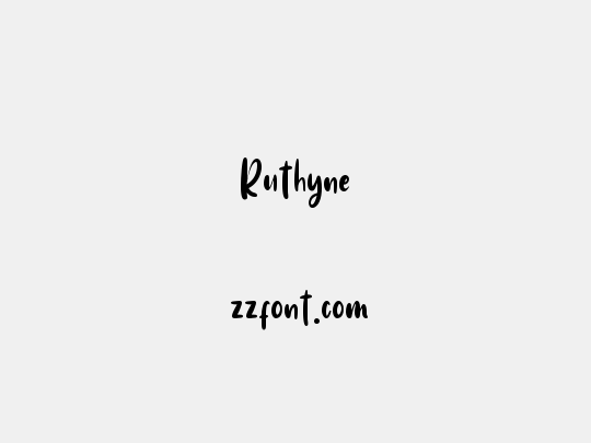 Ruthyne