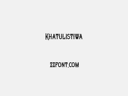 Khatulistiwa
