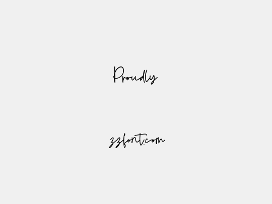 Proudly