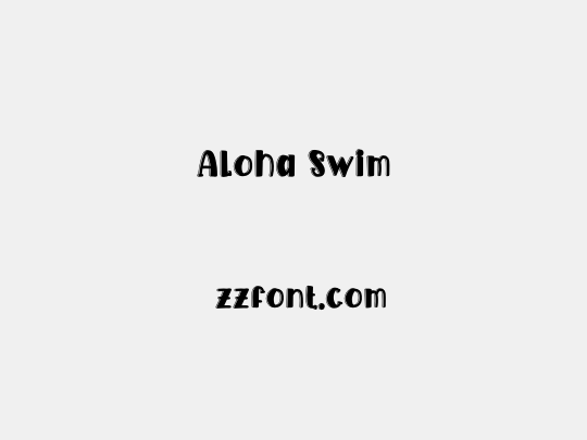 Aloha Swim