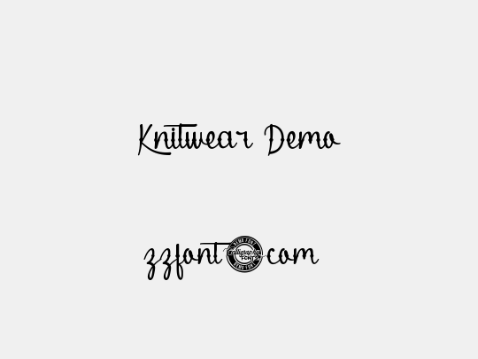 Knitwear Demo