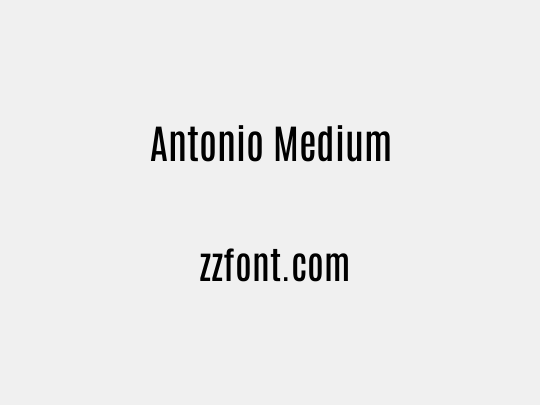Antonio Medium