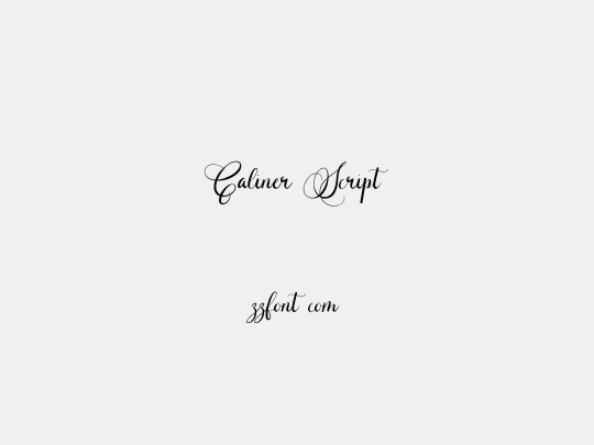 Caliner Script
