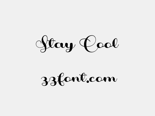 Stay Cool