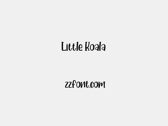 Little Koala
