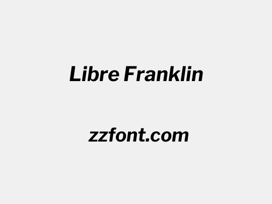Libre Franklin
