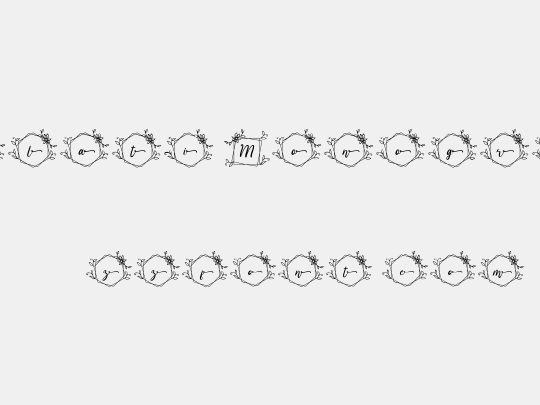Melati Monogram