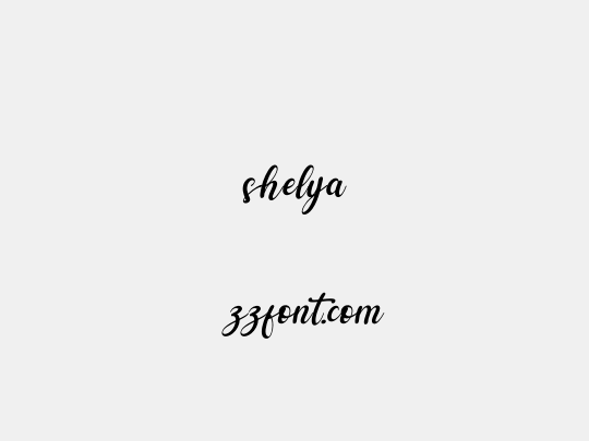 shelya