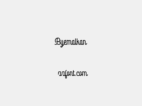 Byemalkan