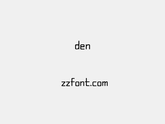 den