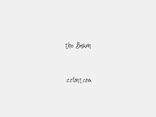 the Brawn