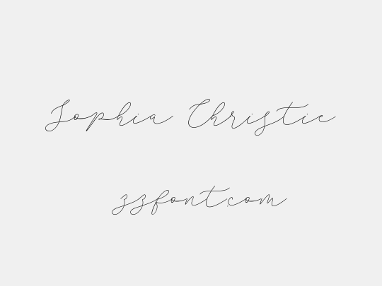 Sophia Christie