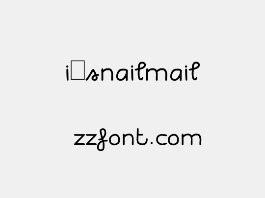 i♥snailmail