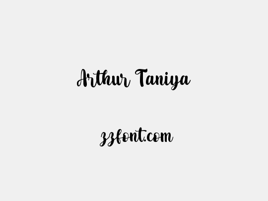 Arthur Taniya