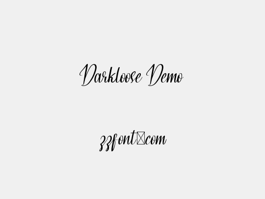 Darkloose Demo