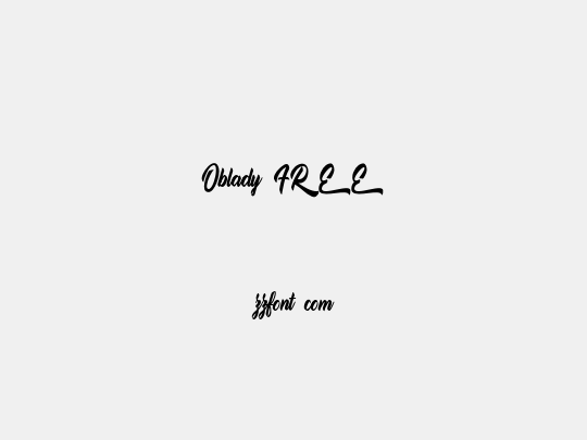 Oblady FREE
