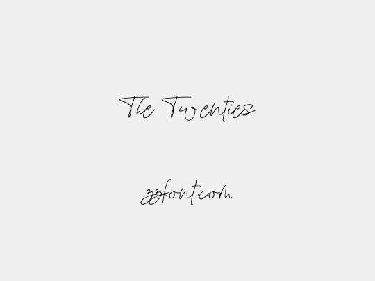 The Twenties