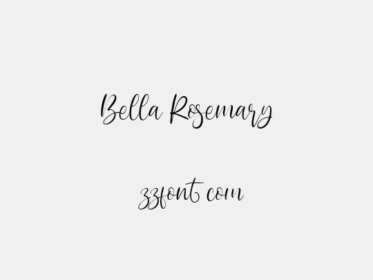 Bella Rosemary