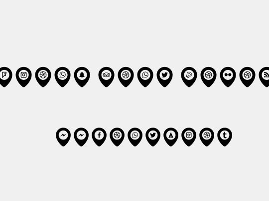 Icons Font Color