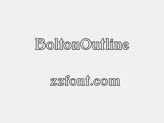 BoltonOutline