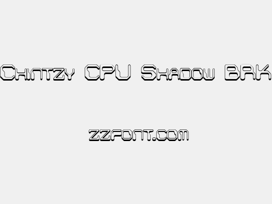 Chintzy CPU Shadow BRK