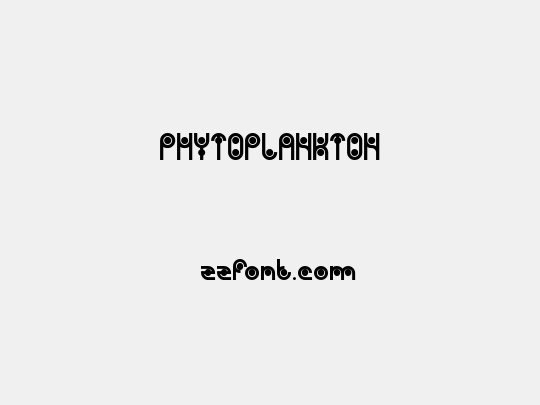 PHYTOPLANKTON