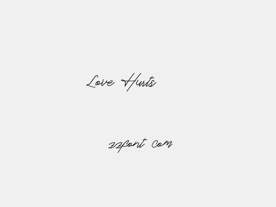 Love Hurts DEMO