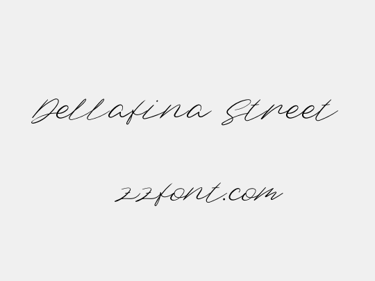 Dellafina Street