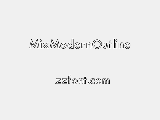 MixModernOutline