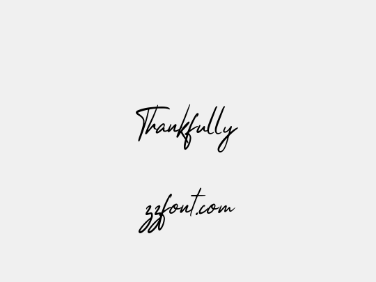 Thankfully