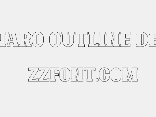 Bonaro Outline Demo