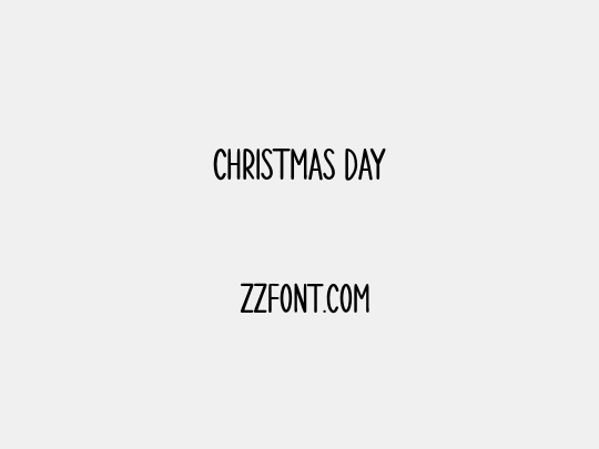CHRISTMAS DAY