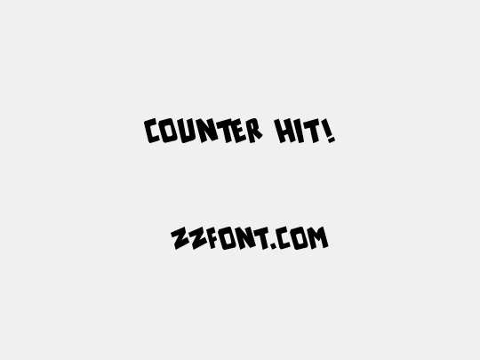 counter hit!