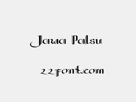 Jawa Palsu