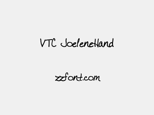 VTC JoeleneHand