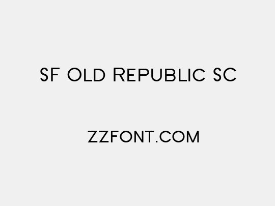 SF Old Republic SC