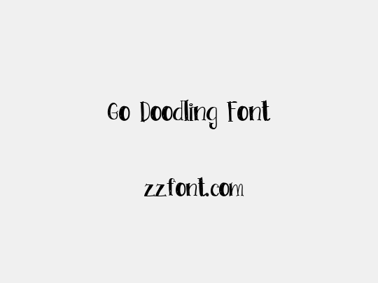 Go Doodling Font