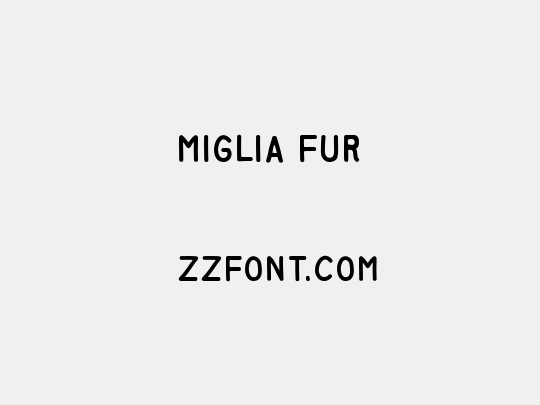 Miglia Fur 